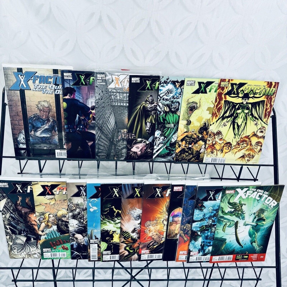 X-Factor 201-203 207-209 211 214-215 217 219-222 260 Quick Dead, Layla Lot Key